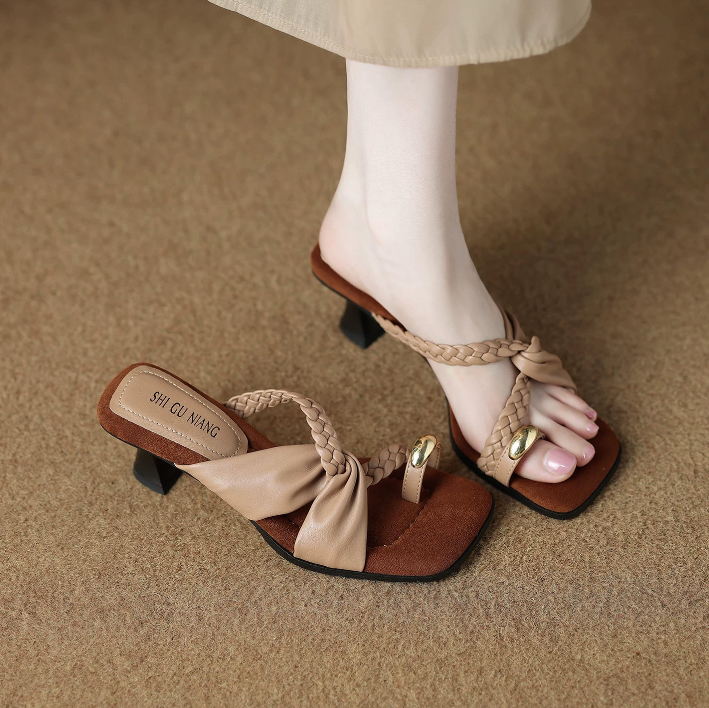 Elegant Designer-Style Party Shoes
