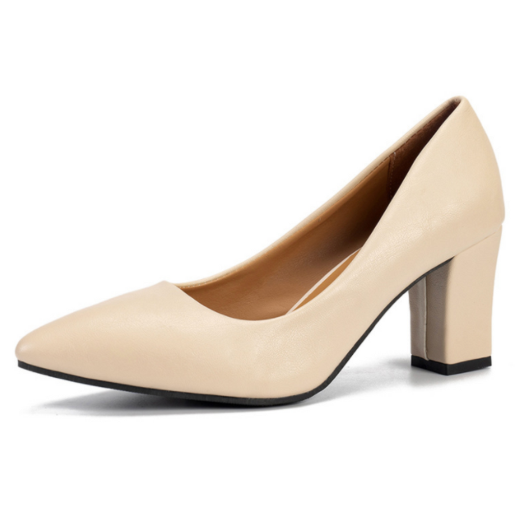 Elegant Chunky Platform Pumps