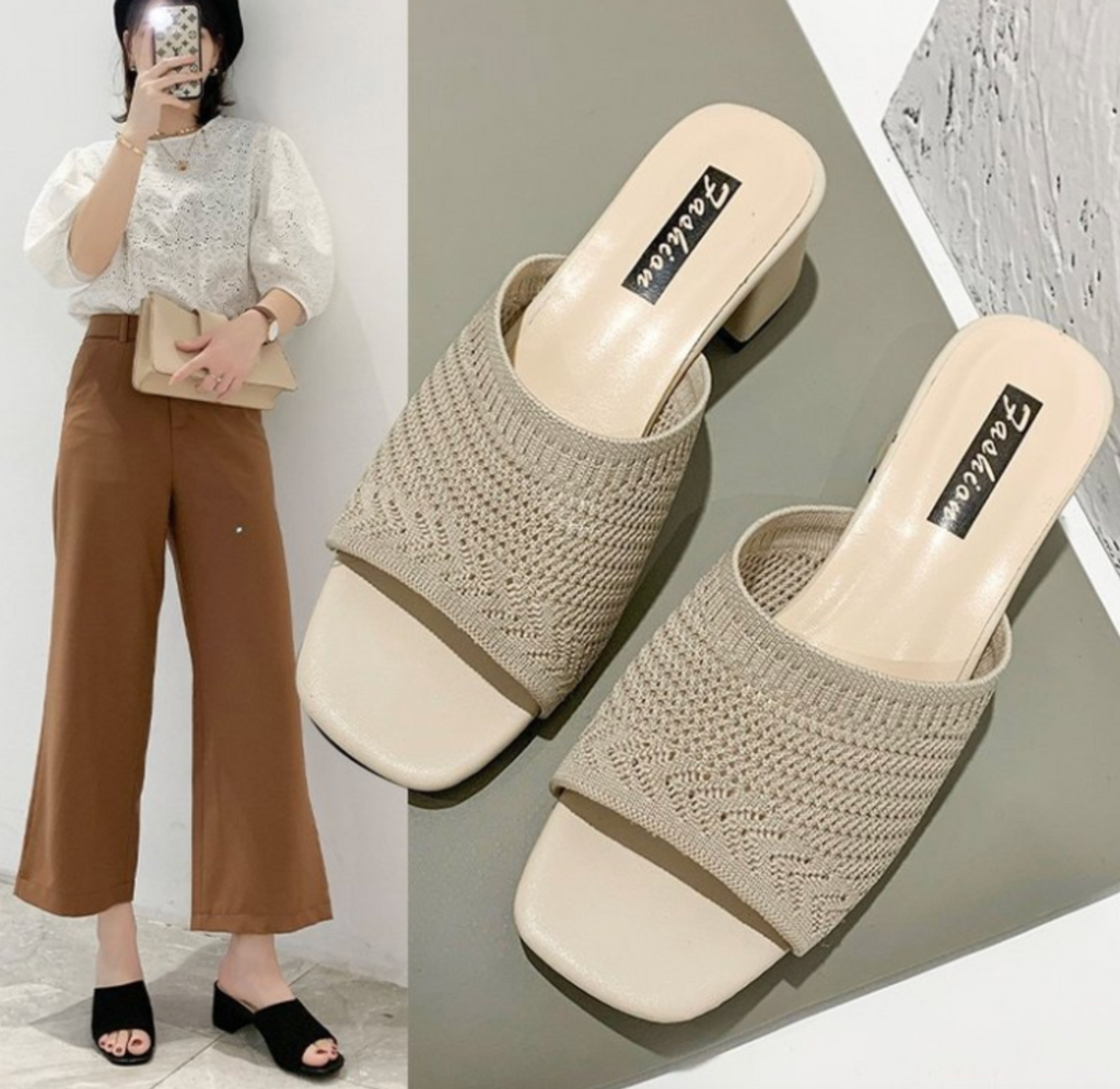 Women’s High-Heel Slippers