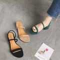 Women’s Mid-Heel Square-Toe Shoes – Elegant & Comfortable Fashion Footwear